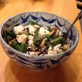 おたく！'s cooksnap of when they made オクラしめじ豆腐のひじきドレッシング和え.