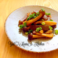 YUH♡ママ's cooksnap of when they made ダイエットに(笑)蒟蒻としめじのきんぴら.