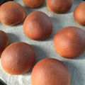 あーくん☆'s cooksnap of when they made 家族も絶賛。まん丸手捏ねテーブルパン☆.