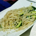 カリーマ's cooksnap of when they made ５分で簡単♪もやしときゅうりのナムル♪.