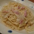 きな子＊'s cooksnap of when they made 独り暮らし＊簡単クリームパスタ.