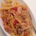 xMARILYNx's cooksnap of when they made トマトとしめじのガーリックパスタ.