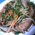 J・0505's cooksnap of when they made レバニラにんにく醤油炒め.