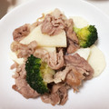きえこ's cooksnap of when they made 長芋と豚肉の塩炒め♪.