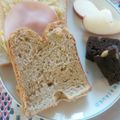  milkchoco's cooksnap of when they made 味わい♡全粒粉とたっぷり白ごまの食パン❀.