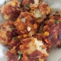 まりも274's cooksnap of when they made 鯵と高野豆腐のアジバーグ.