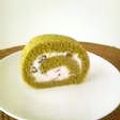 そらみみこ's cooksnap of when they made ノンオイル抹茶ロールケーキあずきクリーム.