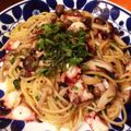 kally105's cooksnap of when they made 簡単☆タコのペペロンチーノ しそ風味.