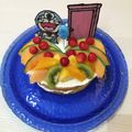 にっこう's cooksnap of when they made ドラえもん　バースディケーキ.
