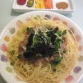 クックtomo107's cooksnap of when they made 簡単パスタ。大根下ろし納豆パスタ☆.