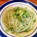 クックXCNCRY☆'s cooksnap of when they made アボカドソース☆冷製素麺・パスタにもok.