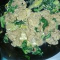 こぷにちゃん's cooksnap of when they made 豚肉とほうれん草の簡単こってり味噌炒め☆.