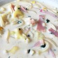 MakicoH's cooksnap of when they made ✿レンジで簡単❤味噌うどんグラタン✿.