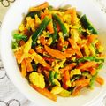 ぴちゅーさん's cooksnap of when they made ピーマンと人参と卵の味噌炒め☆.