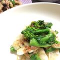 まりあの's cooksnap of when they made 新玉ねぎと菜の花のマリネ風サラダ♪.