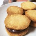 塩田ロシオ's cooksnap of when they made ビニール袋で簡単♡チョコサンドサブレ.