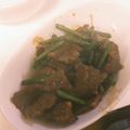 あおまちゅちゃん's cooksnap of when they made 牛肉とニンニクの芽の韓国風炒め物.