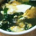 黄金の輝き亭's cooksnap of when they made 簡単☆ にら玉汁.