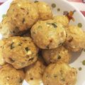 Ri Sa's cooksnap of when they made ふわふわ＊梅しそ つくね.
