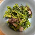 ☆みゃお☆'s cooksnap of when they made 簡単！かき菜の塩昆布あえ.