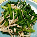 愛しのトゥルビヨン's cooksnap of when they made ♡春菊とエノキダケ♡の和え物♪副菜.