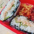 ゆーこリン♡'s cooksnap of when they made ツナマヨチーズ おにぎらず.