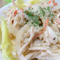 ジョンリークッカー's cooksnap of when they made えのきとたまねぎのﾏﾖﾈｰｽﾞｻﾗﾀﾞ.