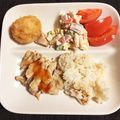 sabuote's cooksnap of when they made 炊飯器☆簡単シンガポール・チキンライス.