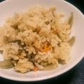 よめこめこ's cooksnap of when they made 鶏ごぼう炊き込みご飯.