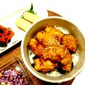 Ａｏ子's cooksnap of when they made とり天丼.