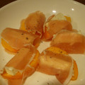 pipo☆pipo's cooksnap of when they made 柿とクリームチーズの生ハム巻き.