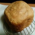 mikuma4's cooksnap of when they made 全粒粉入り「ココナッツオイル豆乳食パン」.