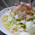 ケロらぶ's cooksnap of when they made キャベツと油揚げのおひたし.