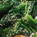 まあみママ's cooksnap of when they made ほうれん草◎ゴマ和え.