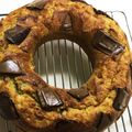 みっちょchan's cooksnap of when they made チョコがごろごろ　チョコバナナケーキ.