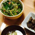 ちい～ちゃん's cooksnap of when they made ＊水菜のキムチ和え＊.