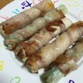 リラシャン's cooksnap of when they made 長ネギの豚バラ肉巻き.