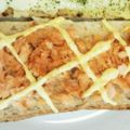 シナモシナモ's cooksnap of when they made リメイク☆鮭マヨトースト.