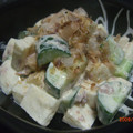 happyjr's cooksnap of when they made ★しゃきしゃき！長芋ときゅうりの梅マヨ★.