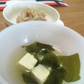 リラシャン's cooksnap of when they made 離乳食完了期　豆腐わかめ玉ねぎの味噌汁.