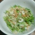 かずこ☆'s cooksnap of when they made ＊水菜と竹輪のもりもりサラダ＊.