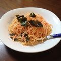 クック2S3O5W☆'s cooksnap of when they made ♡世界一簡単なのに絶品たらこパスタ♡.