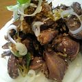 hiro727's cooksnap of when they made 砂肝ｗｉｔｈネギ塩たれ.