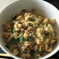 ルぴあ's cooksnap of when they made 根菜和風チャーハン.