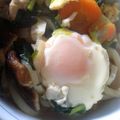 テトラ☆ポット's cooksnap of when they made 大鍋で手抜き★鍋焼きうどん.