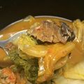 たべるのむ's cooksnap of when they made サバ味噌煮缶で♪白菜たっぷり簡単チゲ.