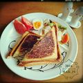 polano's cooksnap of when they made 簡単ハニーマスタードチキン・ホットサンド.
