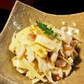 まりおっかあ's cooksnap of when they made 筍の姫皮と蒲鉾の✿梅マヨネーズ和え.