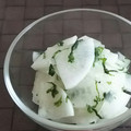 みがつくひと's cooksnap of when they made 大根と大葉のかんたん浅漬け風.