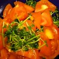 ＡＫＡＲＵ（わむし）'s cooksnap of when they made 茹で豆苗とトマトのサラダ.